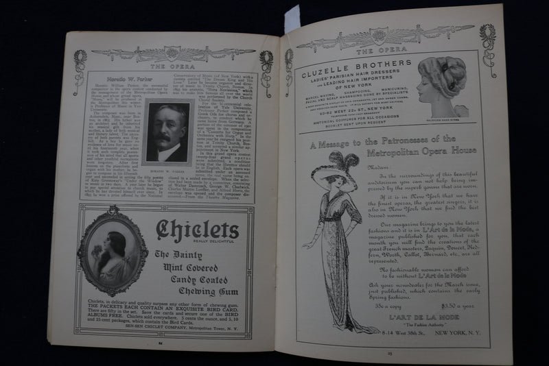 1912 FEB 1 METROPOLITAN OPERA HOUSE- DAS RHEINGOLD PROGRAM - H. WEIL - K 1612