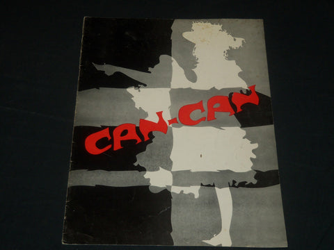 1954 COLE PORTER'S CAN-CAN SOUVENIR PROGRAM - NORWOOD SMITH - LILO - J 5626