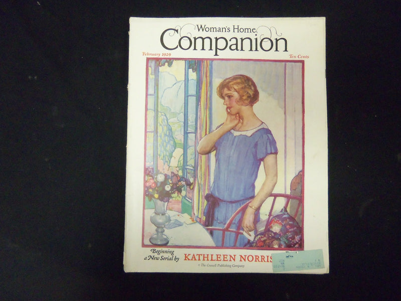1929 FEBRUARY WOMAN'S HOME COMPANION MAGAZINE- ILLUSTRATIONS STORIES ADS-ST 3856