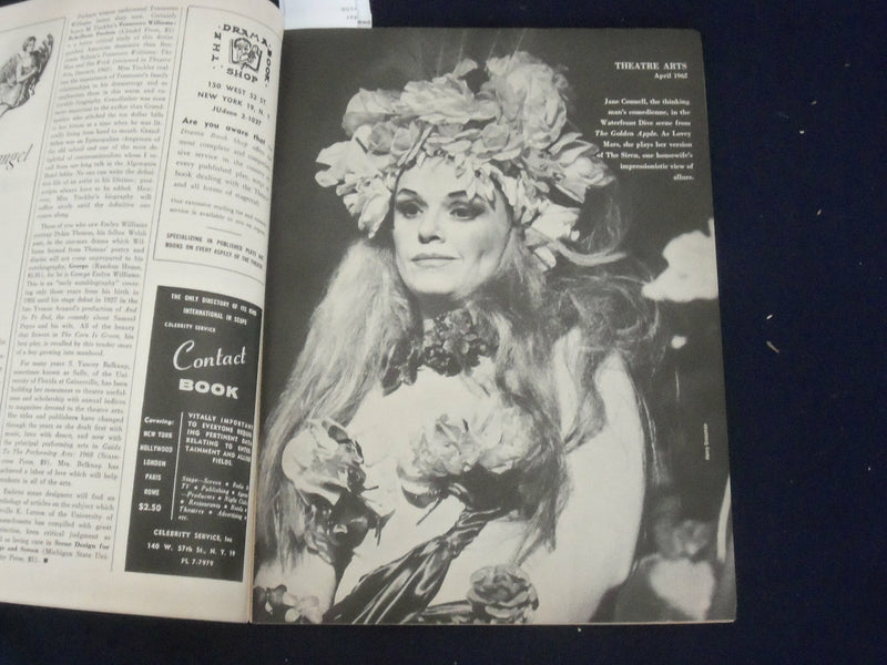 1962 APRIL THEATRE ARTS MAGAZINE - RUSSIAN THEATRE - STANISLAVSKY - ST 6831