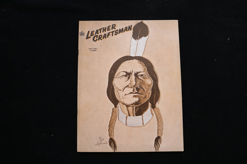 1960 MAY-JUNE THE LEATHER CRAFTSMAN MAGAZINE - SITTING BULL COVER - SP 3745O