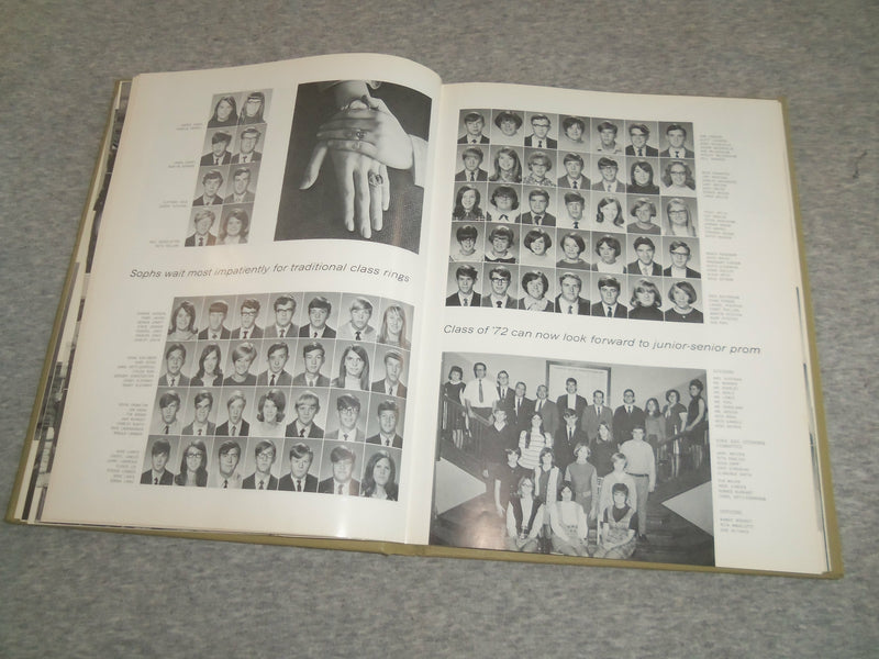 1970 ATODNEM MENDOTA HIGH SCHOOL YEARBOOK - MENDOTA, ILLINOIS - YB 2483