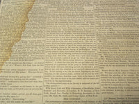 1850 OCTOBER 5 BOSTON MUSEUM NEWSPAPER - JENNY LIND CONCERT IN BOSTON - NP 9051