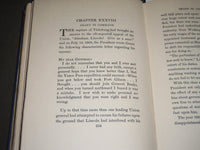 1928 LINCOLN-EMANCIPATOR OF THE NATION BY FREDERICK TREVOR HILL BOOK - KD 4420