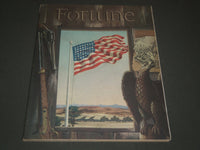 1942 JULY FORTUNE MAGAZINE - GREAT ADS - AMERICAN FLAG COVER - F 140