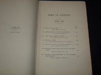 1881 THE INTERNATIONAL REVIEW MAGAZINE LOT OF 9 - GREAT ARTICLES - WR 866