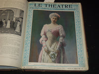 1901 JULY-DECEMBER LE THEATRE MAGAZINE BOUND VOLUME - 12 ISSUES - KD 2657F
