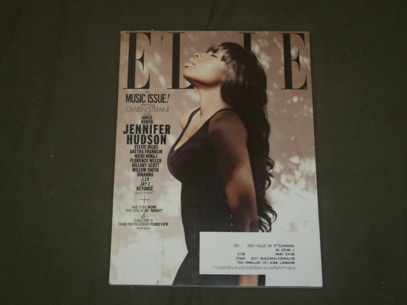 2011 MAY ELLE MAGAZINE - JENNIFER HUDSON COVER - B 1872