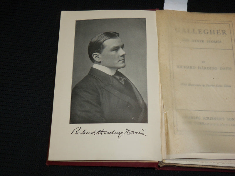 1891-1903 RICHARD HARDING DAVIS BOOKS LOT OF 6 - GIBSON - REMINGTON - KD 1990