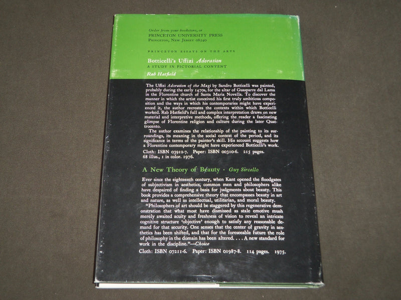 1977 NAMES ON TREES ARIOSTO INTO ART BOOK BY RENSSELAER W. LEE - KD 4864