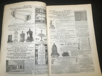 1861 DECEMBER THE BUILDER ARCHITECT MAGAZINE - 4 ISSUES -ILLUSTRATIONS - ST 416Q