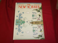 1966 JULY 23 NEW YORKER MAGAZINE FRONT COVER ONLY - GREAT ART FOR FRAMING