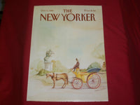 1982 OCTOBER 11 NEW YORKER MAGAZINE FRONT COVER ONLY - GREAT ART FOR FRAMING