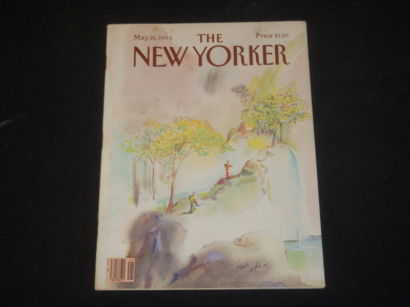 1986 MAY 26 THE NEW YORKER MAGAZINE - ILLUSTRATED COVER - NY 1320