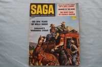 1959 AUGUST SAGA MAGAZINE - EPIC YEARS OF WELLS FARGO COVER - E 26647