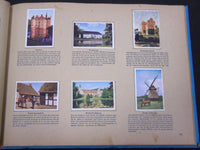 1950'S DANMARKS SERIE I BILLEDER BUILDING TOBACCO CARDS ALBUM - KD 3187