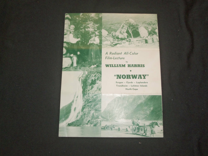1951 WILLIAM HARRIS TRAVELPGUES EPHEMERA - LOT OF 3 - J 6352