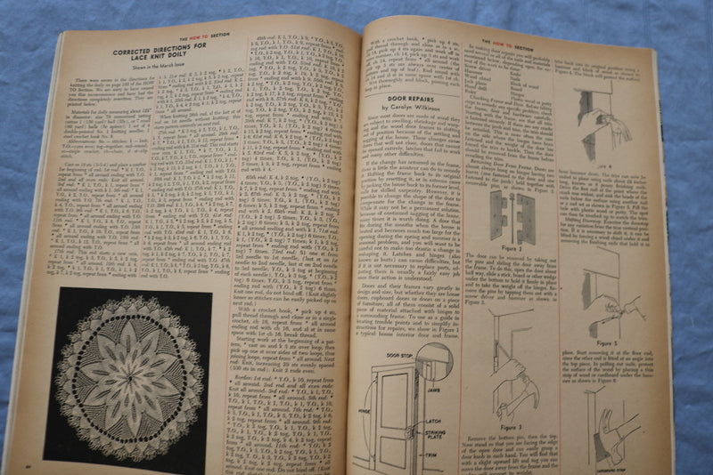 1947 JULY WOMAN'S DAY MAGAZINE - GREAT COVER, ARTICLES & ADS - ST 1000S