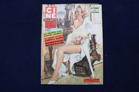 1964 SEP 17 CINE TELE-REVUE MAGAZINE - CARROLL BAKER COVER - E 22053
