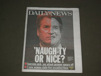 2018 SEPTEMBER 27 NEW YORK DAILY NEWS- BRETT KAVANAUGH VS. CHRISTINE BLASEY FORD