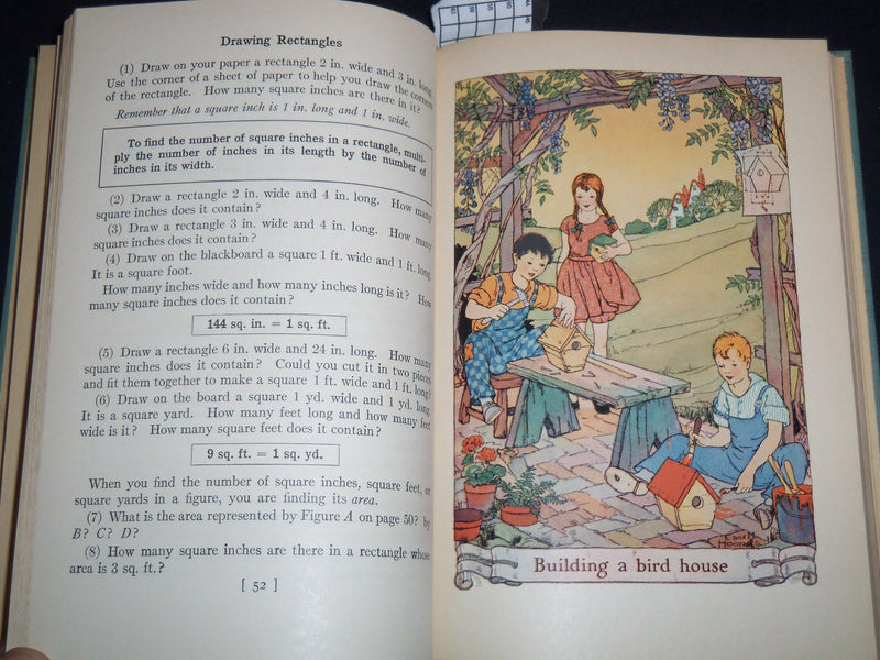1929 MODERN SCHOOL ARITHMETIC VOLUME - FIFTH GRADE - KD 4814J