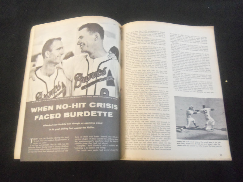 1961 MARCH GREAT MOMENTS IN SPORTS MAGAZINE - JOHANSSON VS. PATTERSON - J 7721