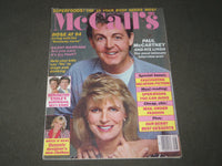 1984 AUGUST MCCALL'S MAGAZINE - PAUL MCCARTNEY & LINDA COVER - B 2931