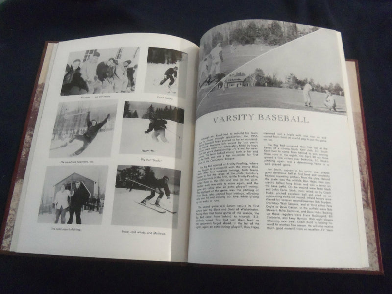 1955 THE PILLAR SALISBURY SCHOOL YEARBOOK - SALISBURY, CONNECTICUT - YB 2618