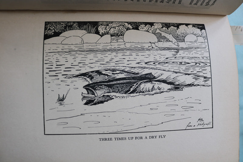 1934 SALMON TACTICS HARDCOVER BOOK BY PERCY E. NOBBS - KD 9728