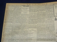 1922 JUNE 25 NEW YORK TIMES - WM. ROCKEFELLER DIES - RATHENAU SLAIN - NT 8408