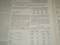 1903 LE MOUVEMENT GEOGRAPHIQUE NEWSPAPERS LOT OF 46 - BELGES AU CONGO - NP 4257
