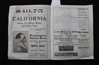 1910 SEPTEMBER 10 GET RICH QUICK WALLINGFORD PROGRAM - GEORGE M. COHAN - K 1962