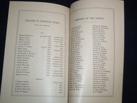 1880 THE CENTRAL SOCIETY IN WORCESTER BOOKLET - HISTORICAL SKETCH - J 8810
