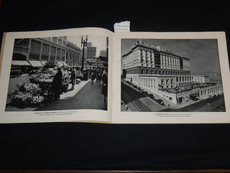 1940'S VIEWS OF SAN FRANCISCO SOUVENIR VIEW BOOK - GREAT PHOTOS - J 8900