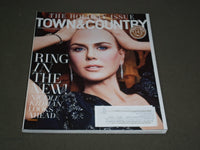 2016 DECEMBER/2017 JANUARY TOWN & COUNTRY MAGAZINE- NICOLE KIDMAN COVER -SP 2736