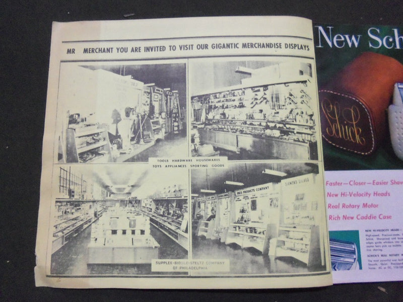 1952 SUPPLEE BIDDLE STELTS COMPANY ELETRICAL CATALOG - PHILADELPHIA - J 5715