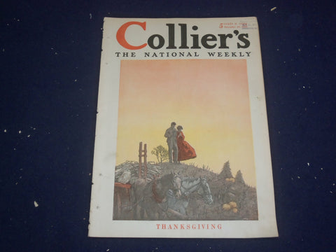 1916 NOVEMBER 25 COLLIER'S MAGAZINE - THANKSGIVING - ST 6715