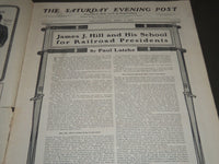 1902 APRIL 5 THE SATURDAY EVENING POST MAGAZINE - ILLUSTRATED COVER- SP 1036