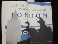 1960 LONDON - A HOLIDAY MAGAZINE TRAVEL GUIDE SOFTCOVER BOOK - J 9995