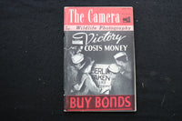 1944 JUNE THE CAMERA MAGAZINE - BUY BONDS COVER - K 335