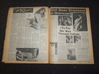 1967 JANUARY 2 MIDNIGHT NEWSPAPER - DAD ROASTS DAUGHTER'S LOVER - NP 7373