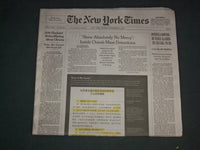 2019 NOVEMBER 17 NEW YORK TIMES - JOHN BOLTON MET IN AUGUST TO PURSUADE TRUMP