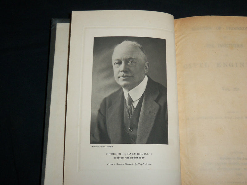 1927 INSTITUTE OF CIVIL ENGINEERS PROCEEDINGS MINUTES VOLUME - KD 6979