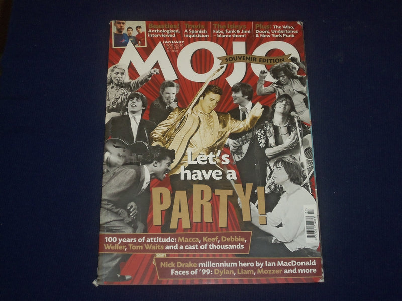 2000 JANUARY MOJO MAGAZINE - ENGLAND - LET'S HAVE A PARTY - B 677