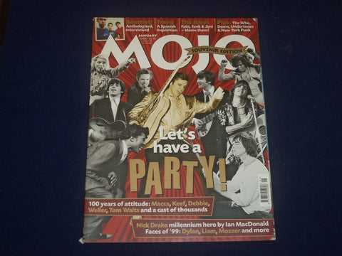 2000 JANUARY MOJO MAGAZINE - ENGLAND - LET'S HAVE A PARTY - B 677