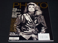 1989 OCTOBER FRENCH PHOTO MAGAZINE - CATHERINE DENEUVE FRONT COVER - E 13584