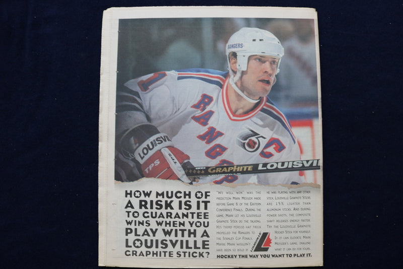 1994 JULY THE HOCKEY NEWS NEWSPAPER - ED JOVANOVSKI COVER - NP 8713