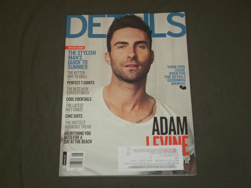 2012 JUNE/JULY DETAILS MAGAZINE - ADAM LEVINE COVER - B 1650