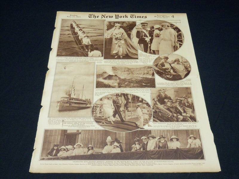 1920 JUNE 25 NEW YORK TIMES PICTURE SECTION - KING GEORGE BIRTHDAY - NT 8862