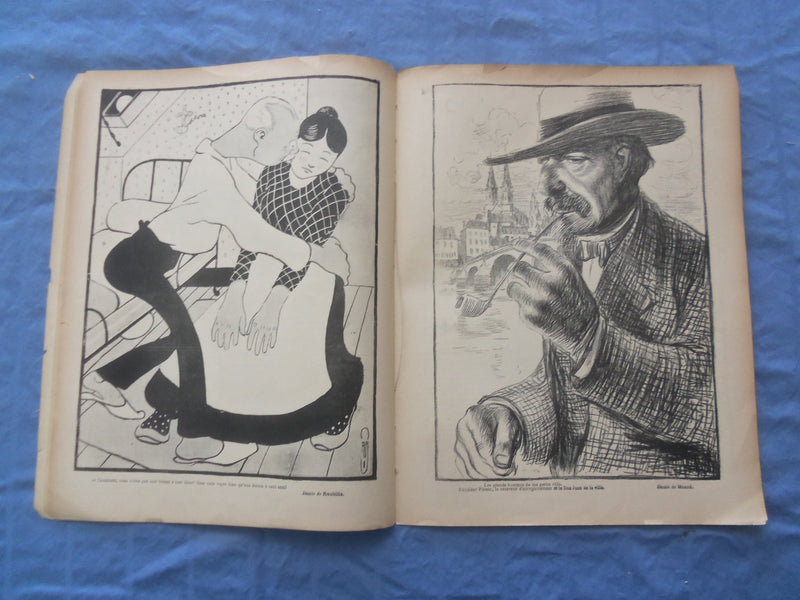 1901 JUNE 29 LE SOURIRE MAGAZINE - ILLUSTRATED COMEDY - FRENCH TEXT - SP 4864Q
